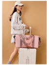 Multi-functional dry-wet separation sports travel bag, luggage bag, large-capacity waterproof portable casual bag, fitness and swimming storage bag Item Picture